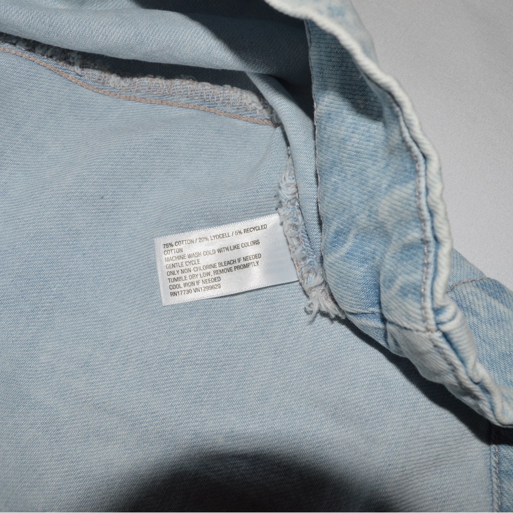 Ava & Viv Denim Midi A-Line Button Down Dress - 24 - Picture 9 of 9